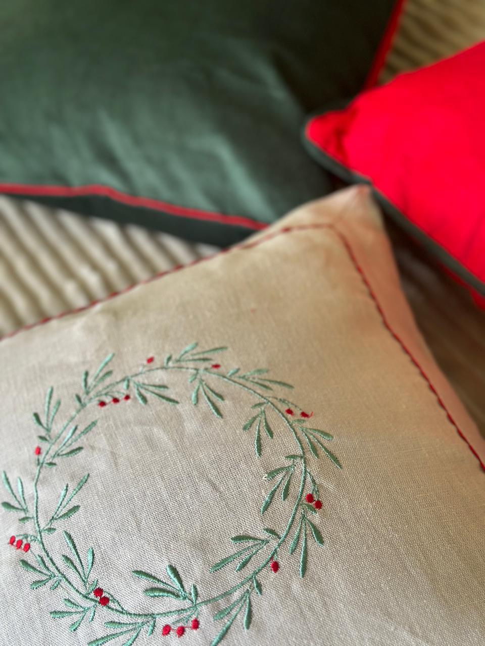 Berry & Bloom Cushion Cover