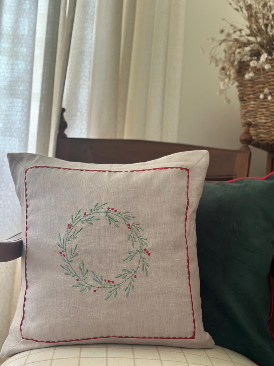 Berry & Bloom Cushion Cover