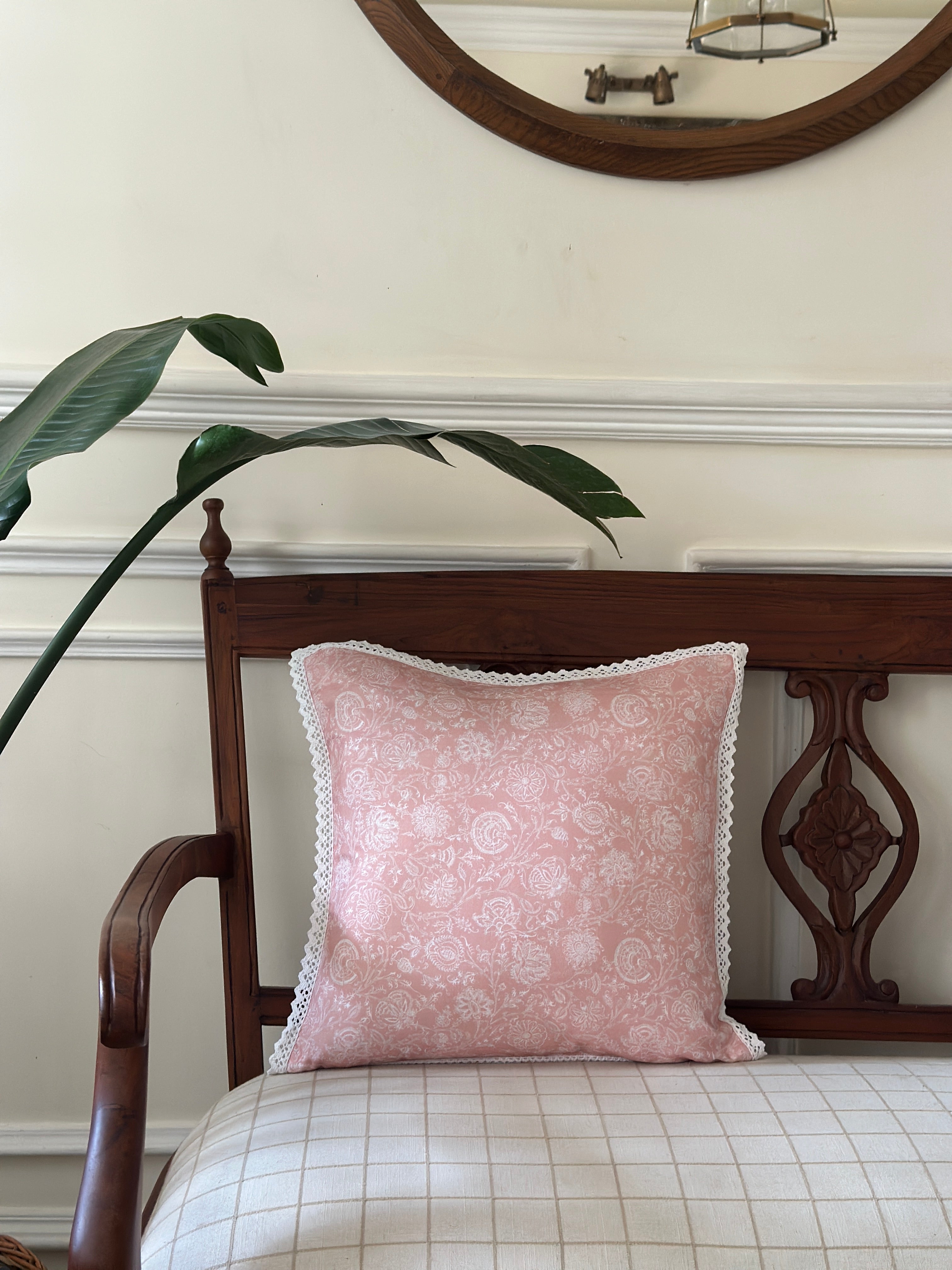 Blush Cushion cover