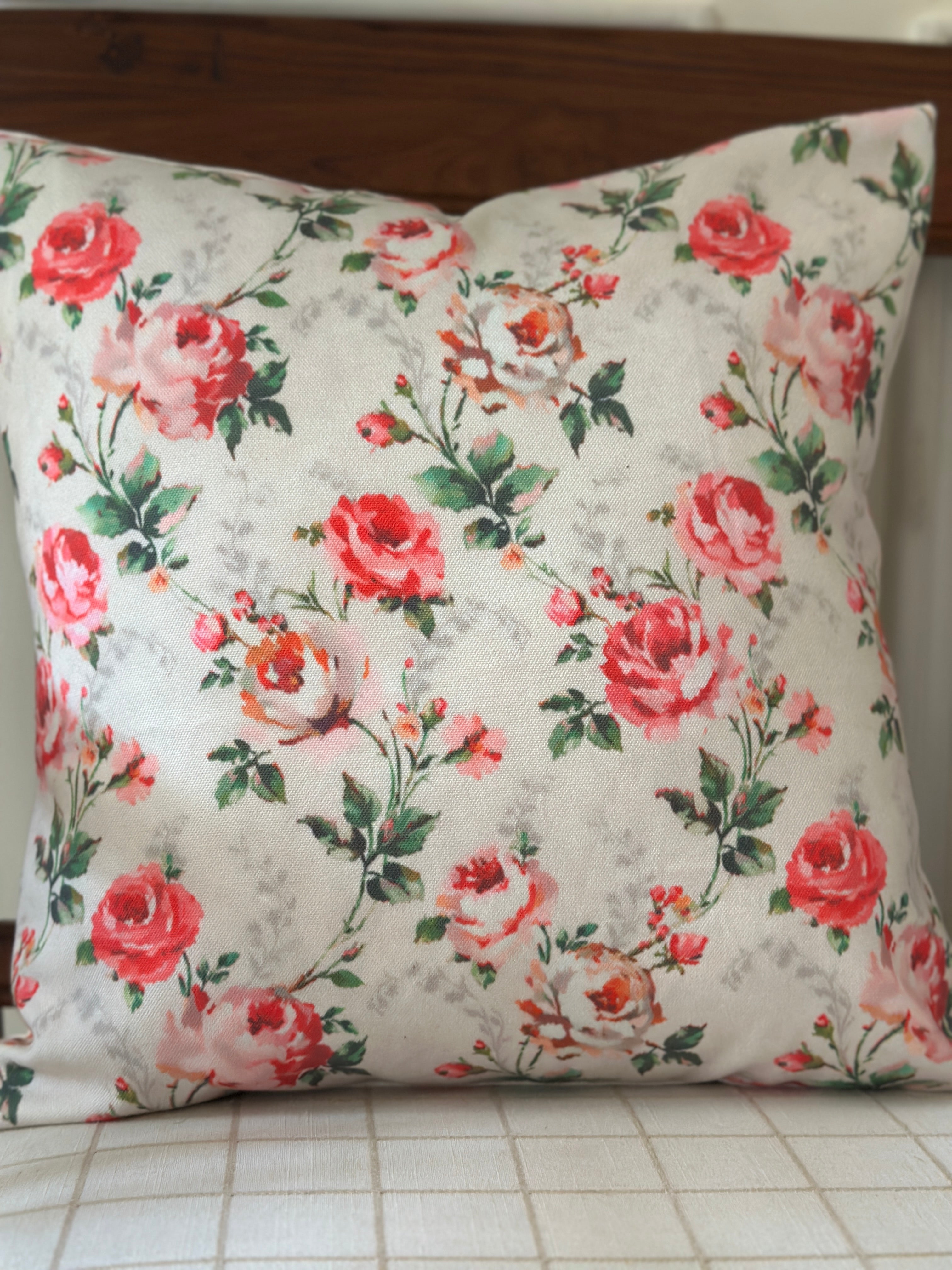 Rose Cushion Cover