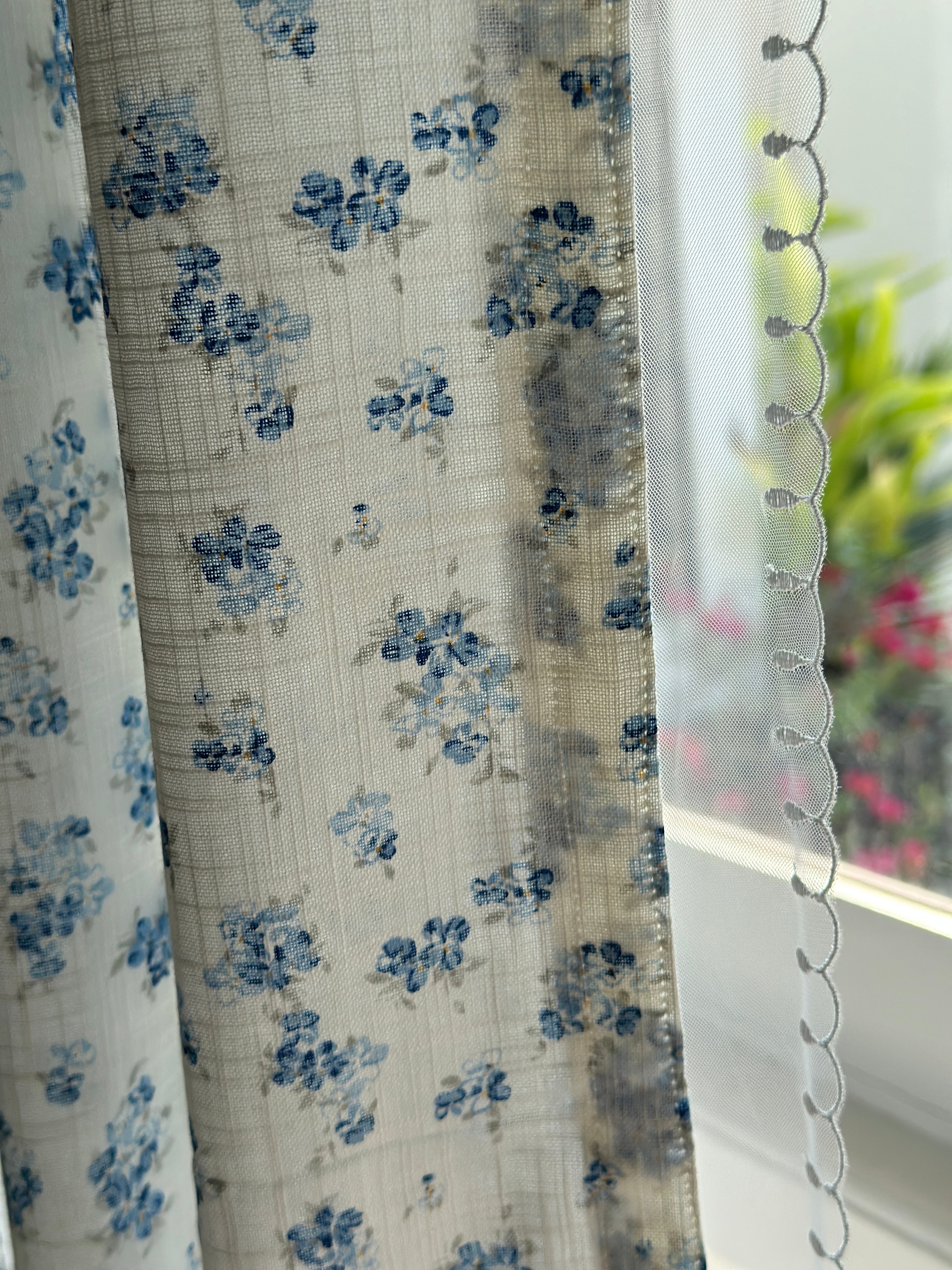 Bluebell Semisheer Curtain