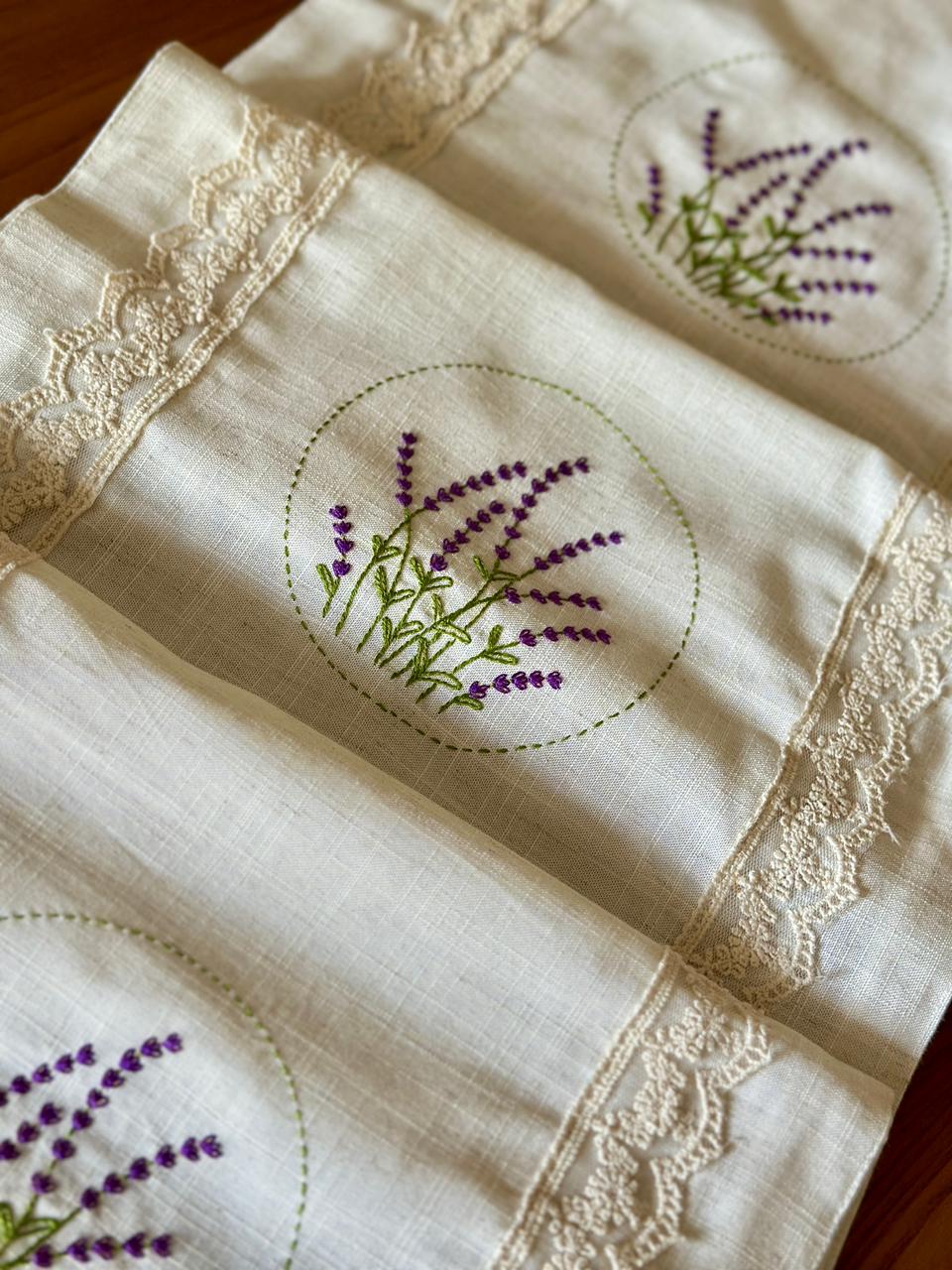Lilac Table Runner