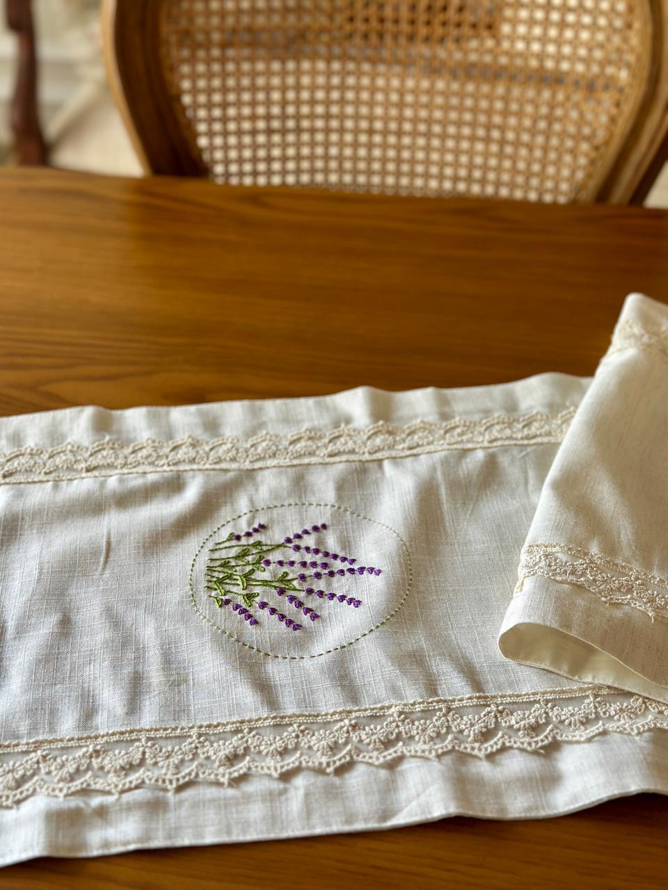 Lilac Table Runner