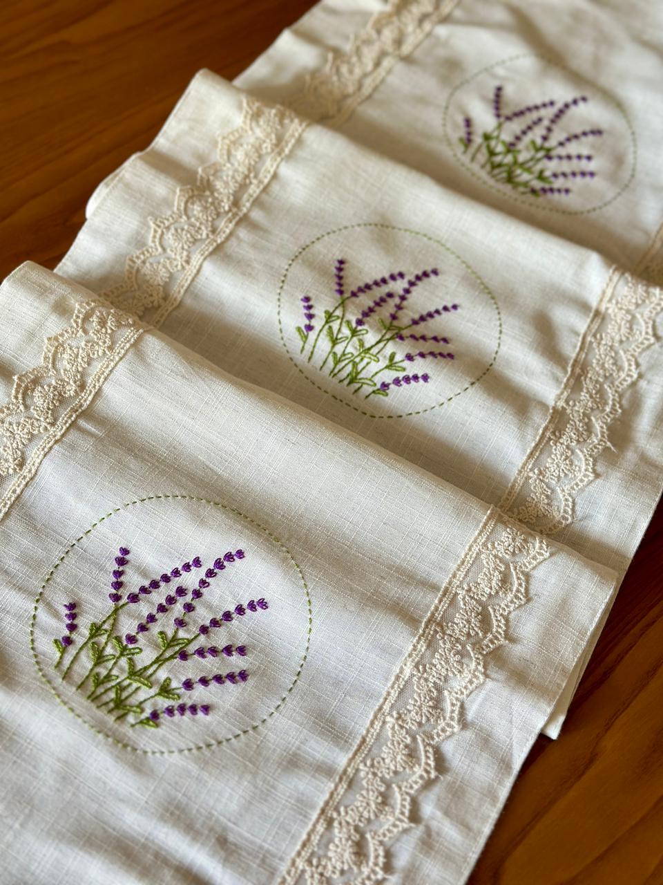 Lilac Table Runner