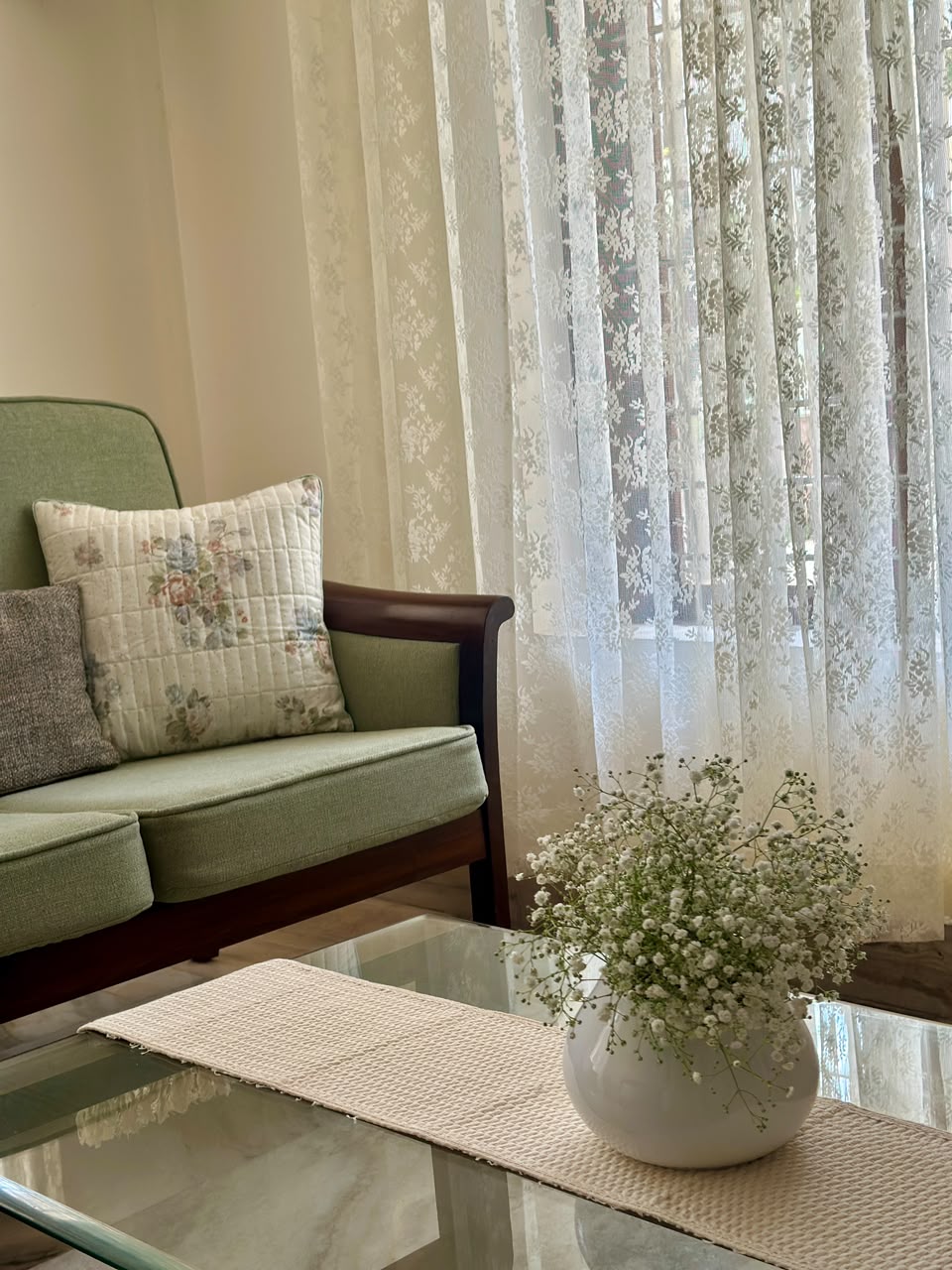 Lily sheer curtains