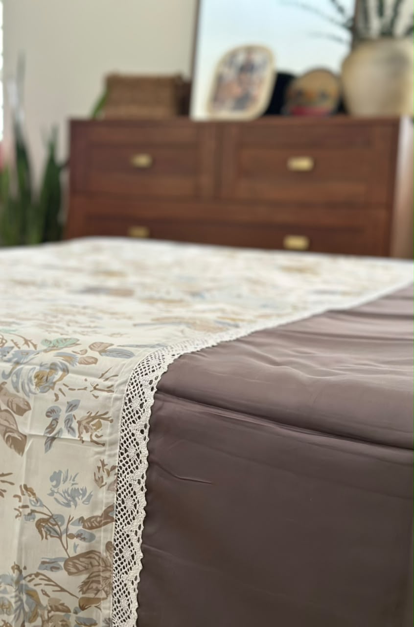 Grey Flora Bedset