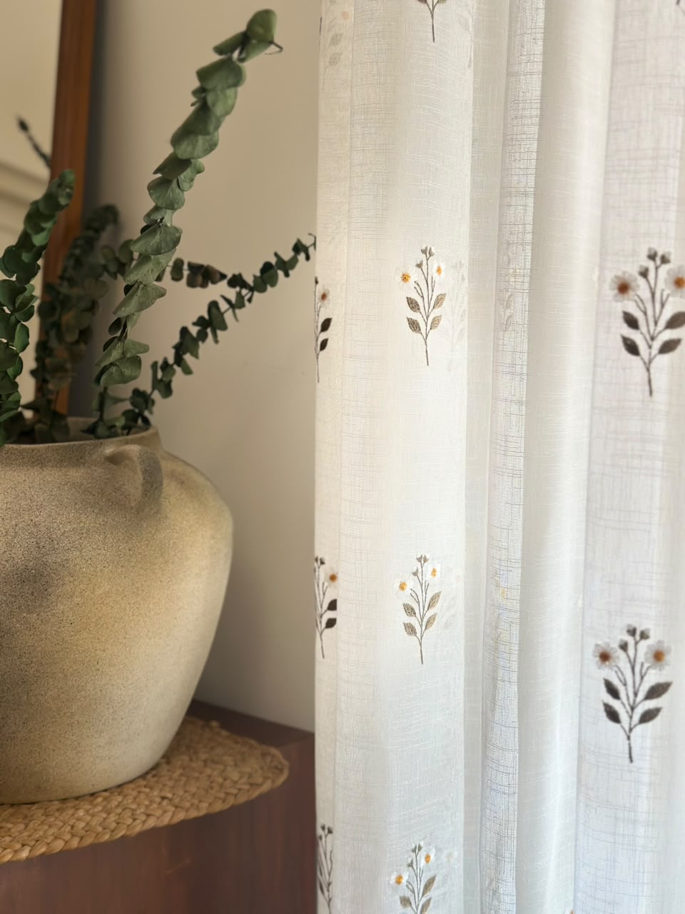 Daisy Sheer Curtain