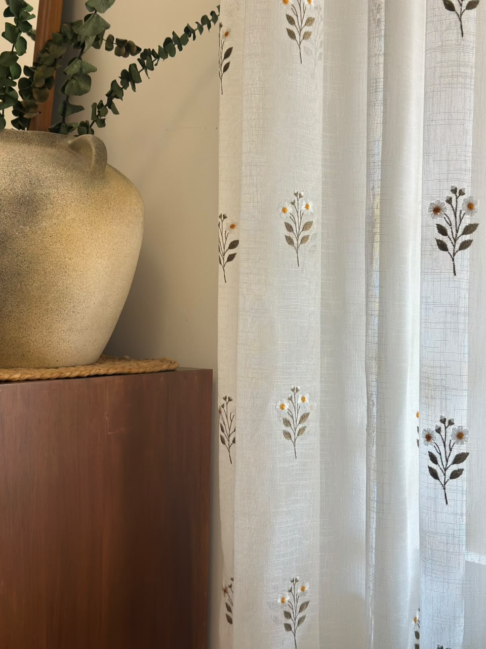 Daisy Sheer Curtain