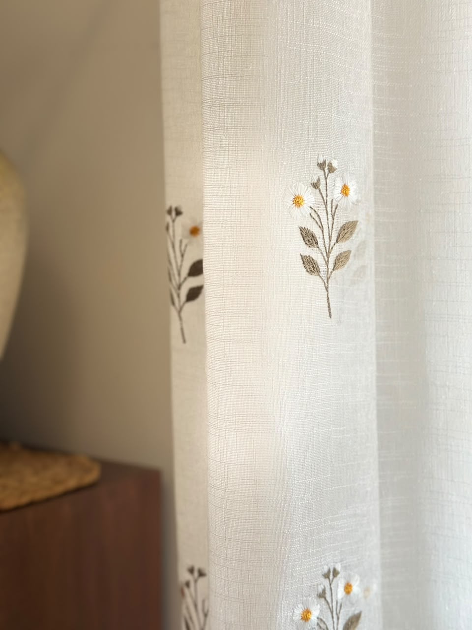 Daisy Sheer Curtain