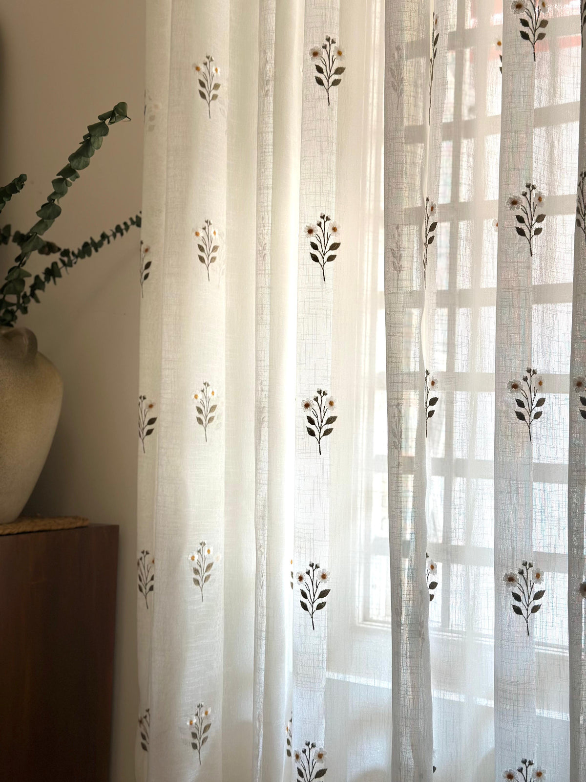 Daisy Sheer Curtain