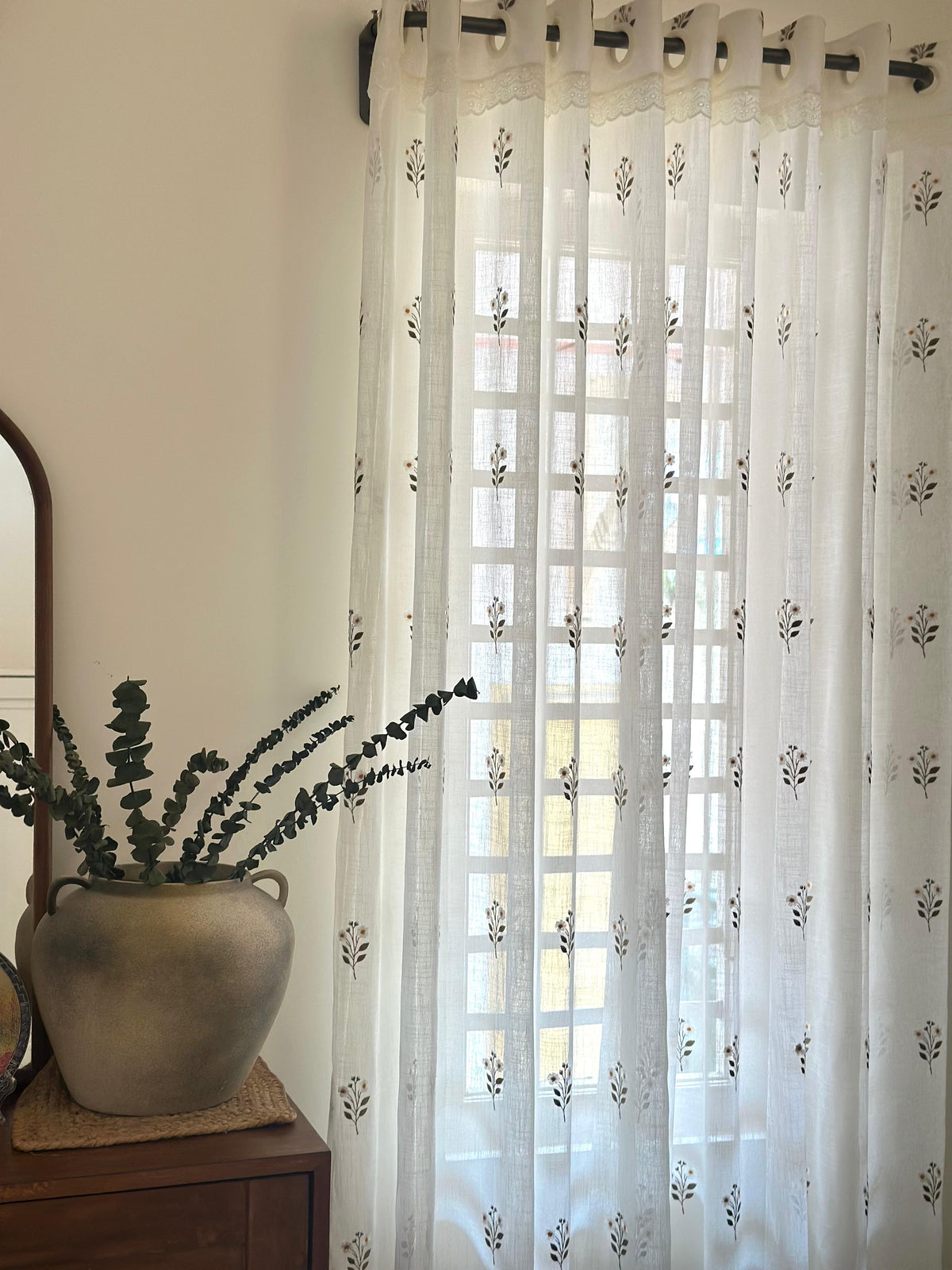 Daisy Sheer Curtain