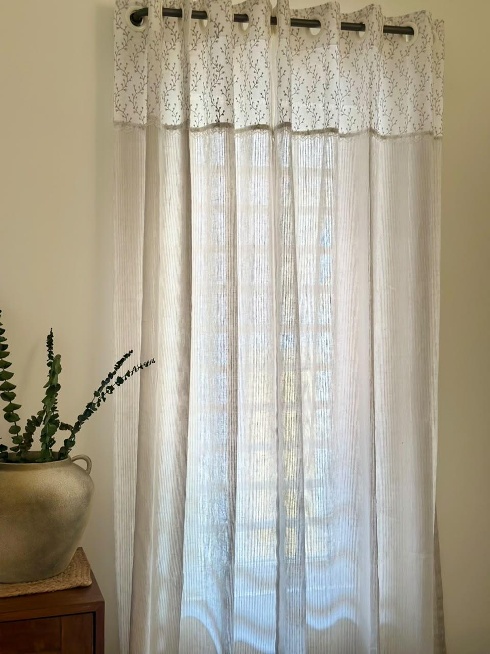 Cove Semi-Sheer Curtain