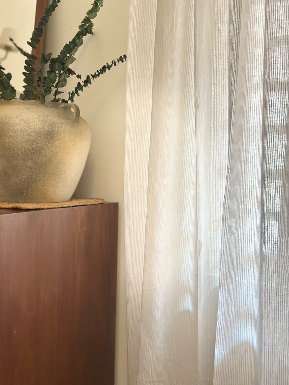 Cove Semi-Sheer Curtain