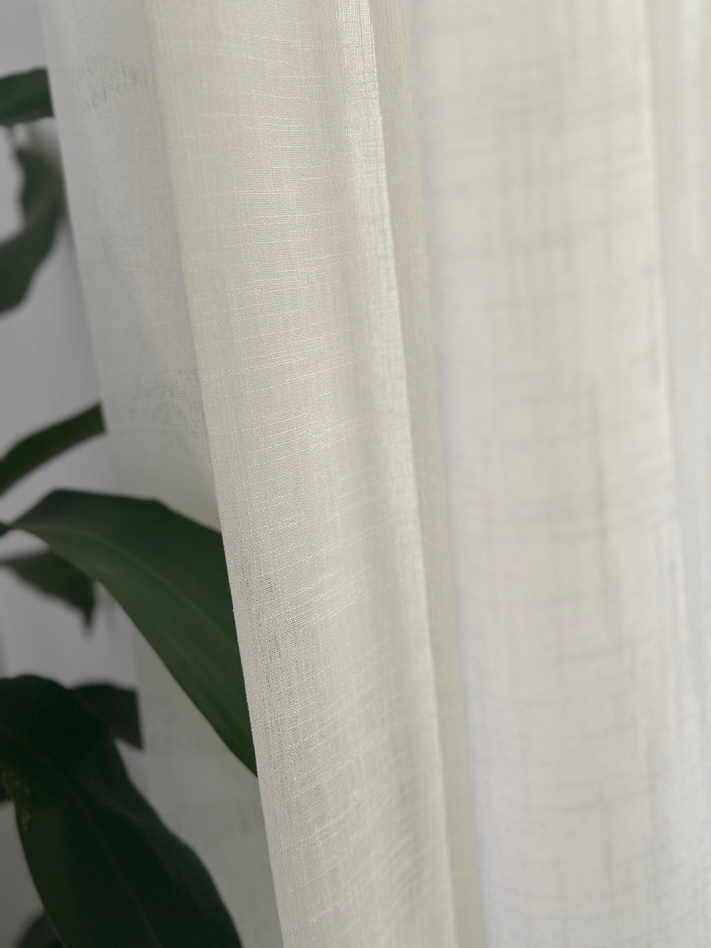 Ivory Vine Sheer Curtain