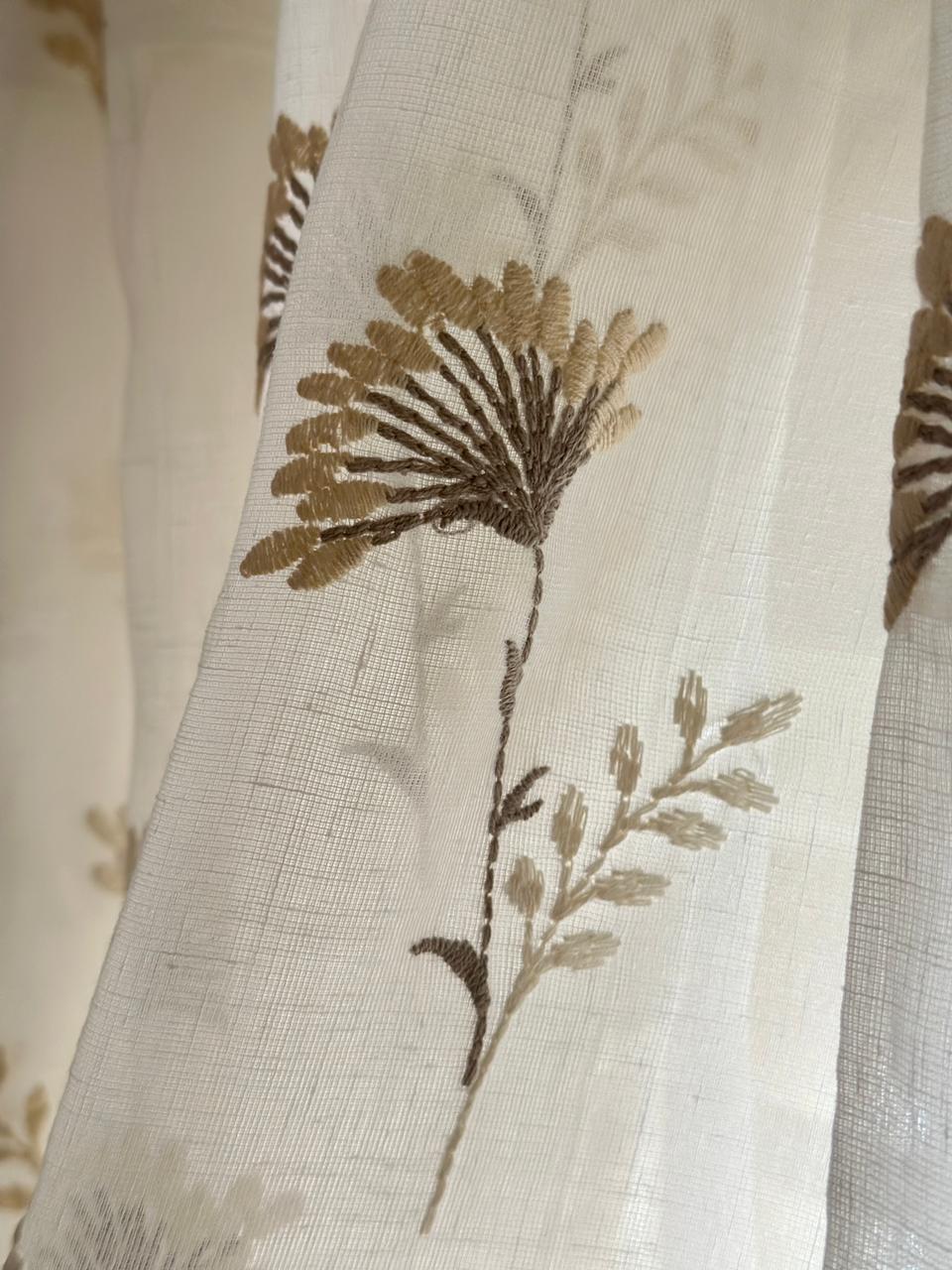 Lila sheer Curtain